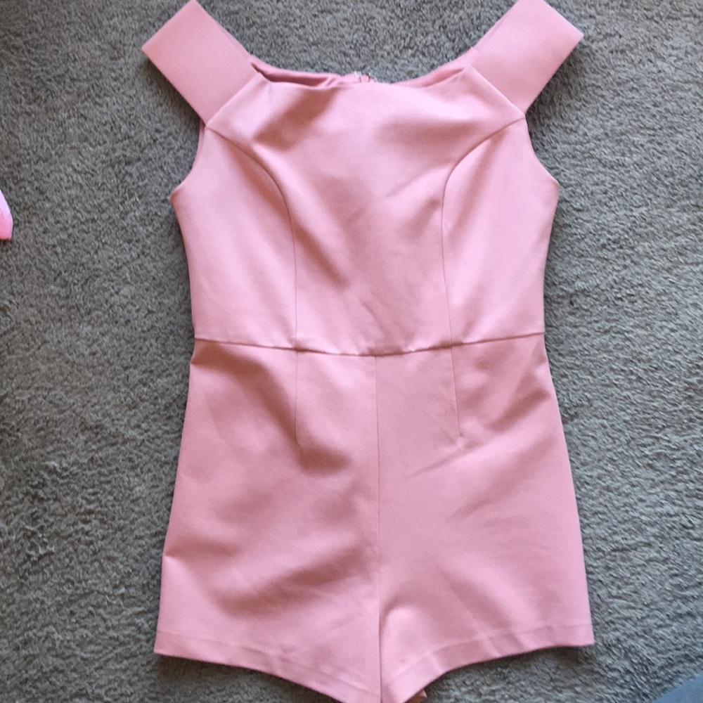 Romeo and Julie pink romper